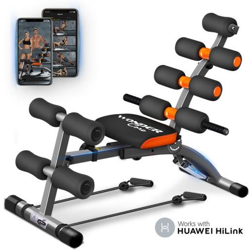 智能健身新宠 华为HiLink多功能塑形机，解锁腿部与核心训练新境界
